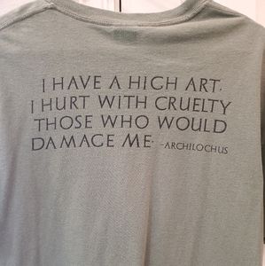 2 Men's Warrior Culture Gear T Shirts